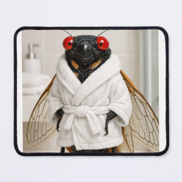 Item preview, Comfy Bathrobe Cicada designed and sold by Sillytoe.