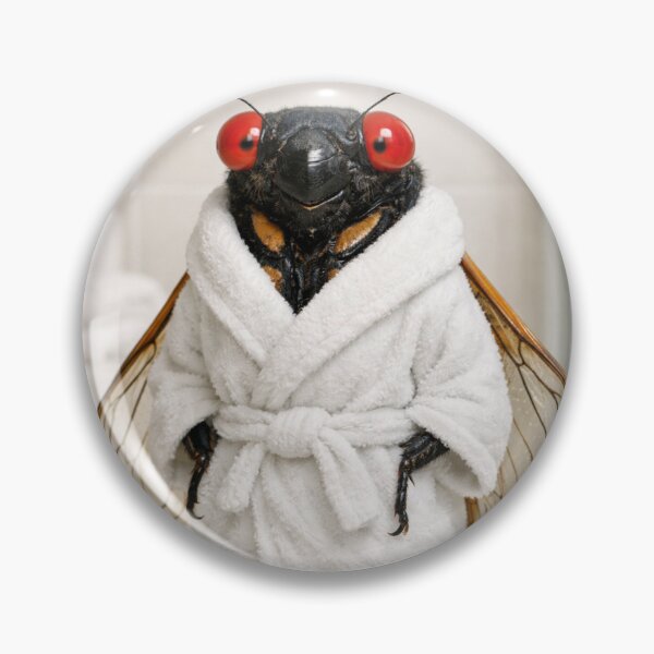 Item preview, Comfy Bathrobe Cicada designed and sold by Sillytoe.