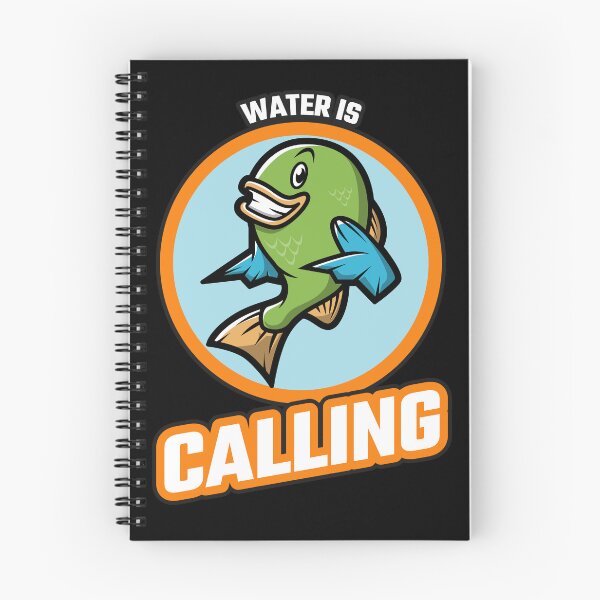 Item preview, Water Is Calling Fishing Addict designed and sold by SquatchPrintsCo.