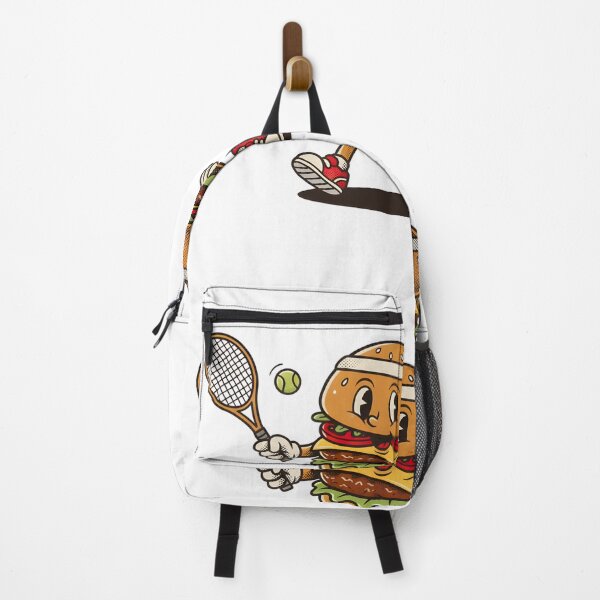 Item preview, A VINTAGE HAMBURGER PLAYS TENNIS designed and sold by infinitearte.