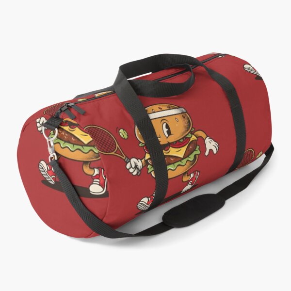 Item preview, A VINTAGE HAMBURGER PLAYS TENNIS designed and sold by infinitearte.