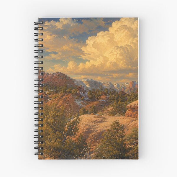 Item preview, Zion National Park — Winter, Painterly Landscape designed and sold by kornkobart.