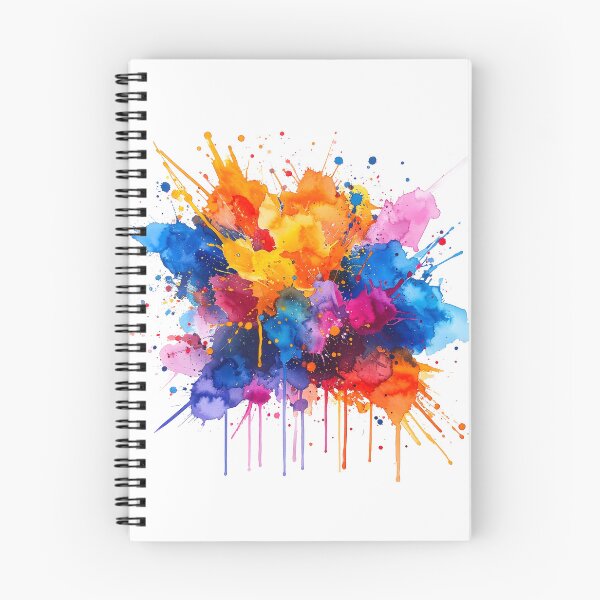 Item preview, Vibrant Watercolor Paint Splatter  designed and sold by BetweenForms.