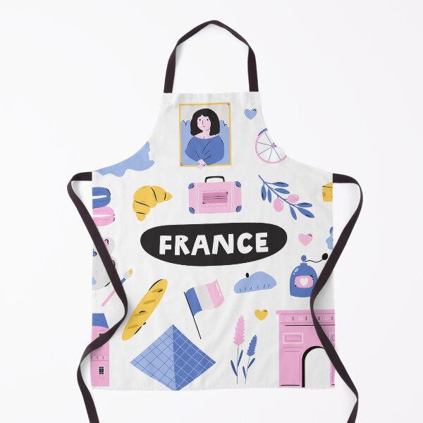 Item preview, Cute French Culture Sticker Pack | Pastel France Landmarks Pattern Art designed and sold by RiderSpoon.