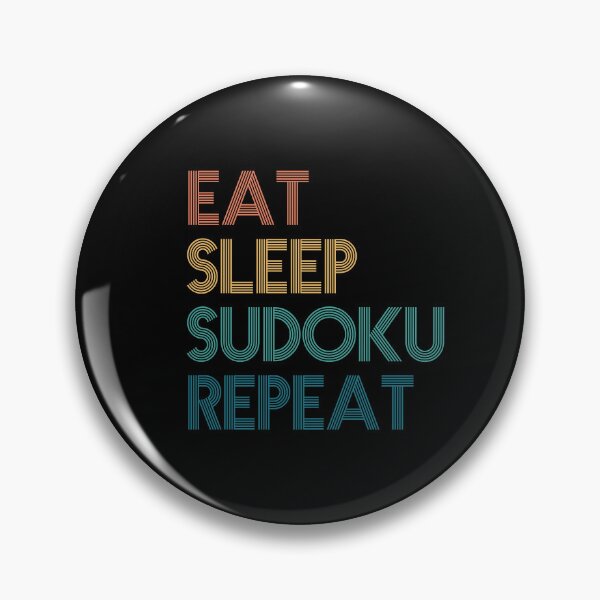 Item preview, Eat Sleep Sudoku Repeat - Gift For Sudoku Fans designed and sold by kindxinn.
