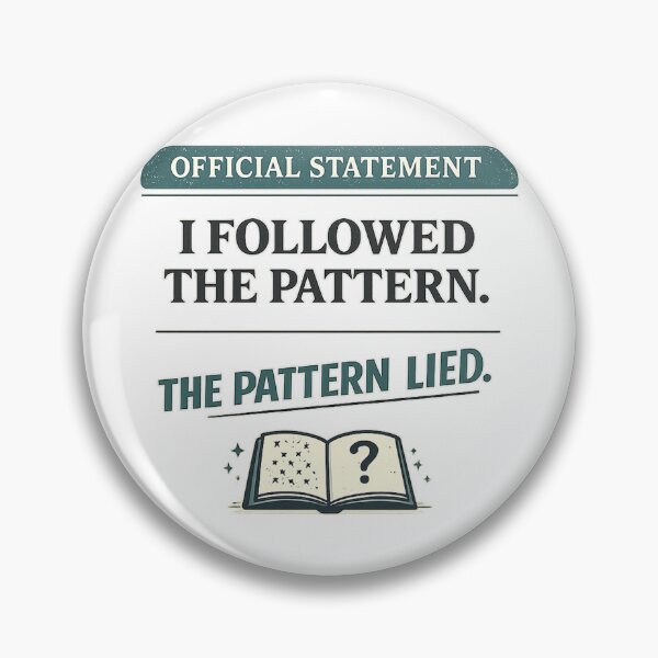 Item preview, I Followed the Pattern Lied Funny Crochet Knitting Gift designed and sold by Voxly.