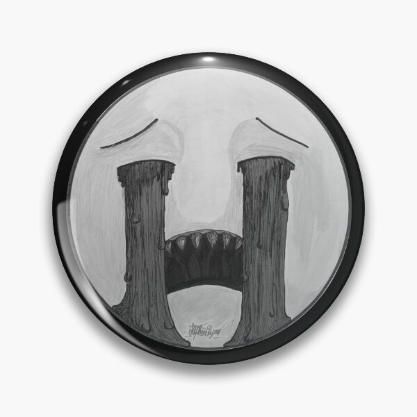 Item preview, Desaturated Crying Face Scar-E-Moji designed and sold by Grimmlar.