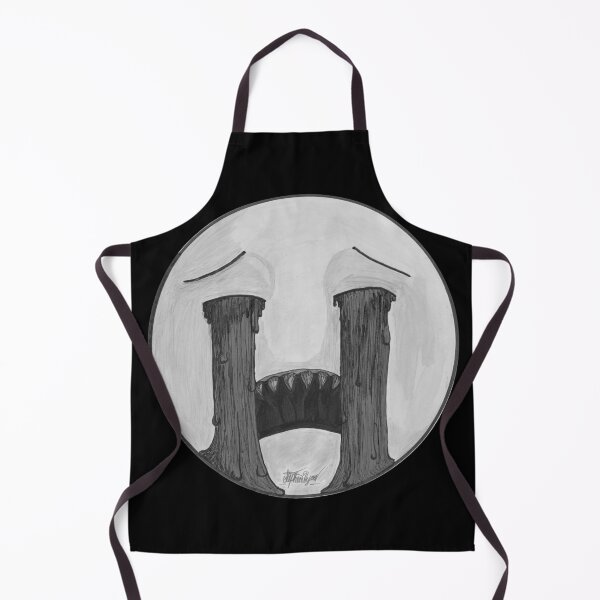 Item preview, Desaturated Crying Face Scar-E-Moji designed and sold by Grimmlar.