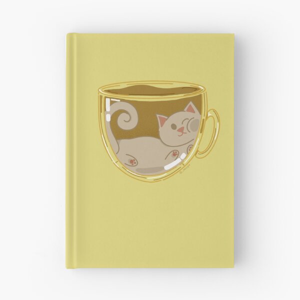 Item preview, White cat in a cup of coffee designed and sold by Spie-arts.