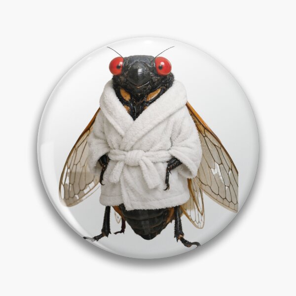 Item preview, Snug Bathrobe Cicada designed and sold by Sillytoe.