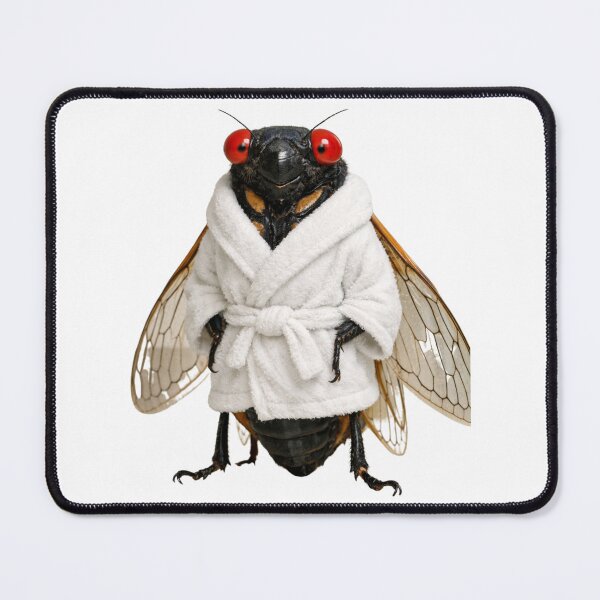 Item preview, Snug Bathrobe Cicada designed and sold by Sillytoe.