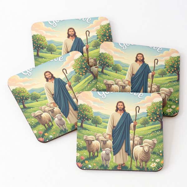 Item preview, The Good Shepherd: God Is Love designed and sold by ArtByJerryR.