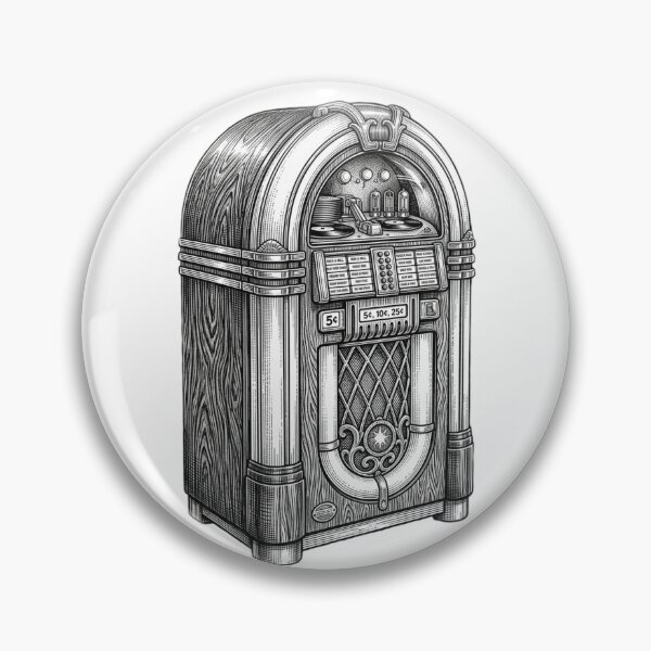 Item preview, Jukebox - Realistic Minimalistic Black And White designed and sold by Minimalisticaly.