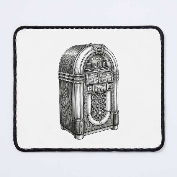 Item preview, Jukebox - Realistic Minimalistic Black And White designed and sold by Minimalisticaly.