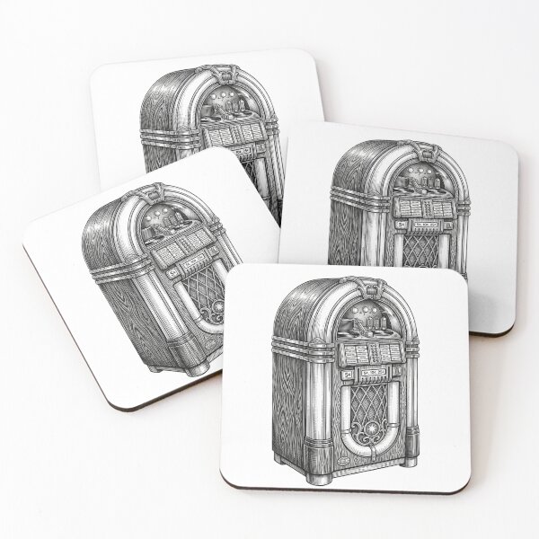 Item preview, Jukebox - Realistic Minimalistic Black And White designed and sold by Minimalisticaly.