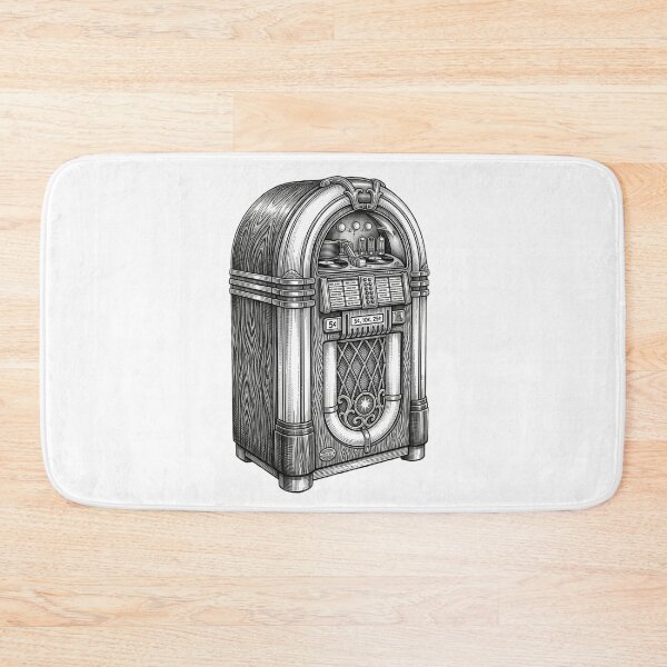 Item preview, Jukebox - Realistic Minimalistic Black And White designed and sold by Minimalisticaly.