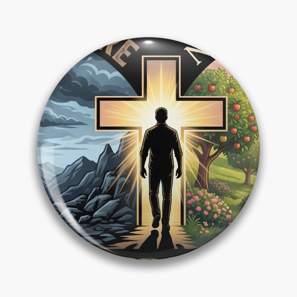 Item preview, From Darkness to Light: 2 Corinthians 5:17 Canvas designed and sold by ArtByJerryR.