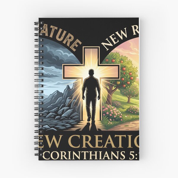 Item preview, From Darkness to Light: 2 Corinthians 5:17 Canvas designed and sold by ArtByJerryR.