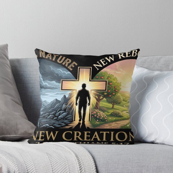 Item preview, From Darkness to Light: 2 Corinthians 5:17 Canvas designed and sold by ArtByJerryR.