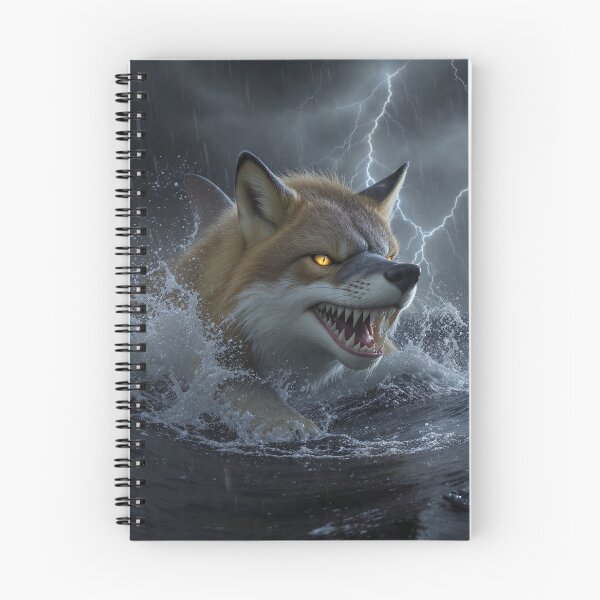 Item preview, Stormborn Fox Shark | Ocean Fantasy Hybrid designed and sold by TreatLLC.