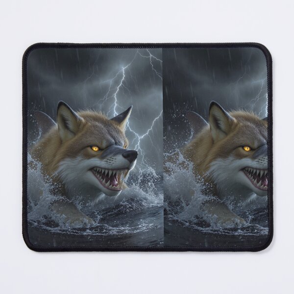 Item preview, Stormborn Fox Shark | Ocean Fantasy Hybrid designed and sold by TreatLLC.