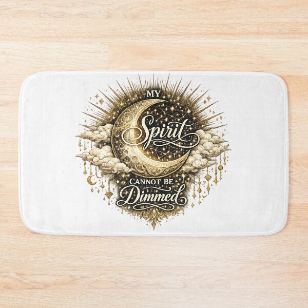 Item preview, My Spirit Cannot Be Dimmed | Celestial Moon Art designed and sold by 'VARI'.
