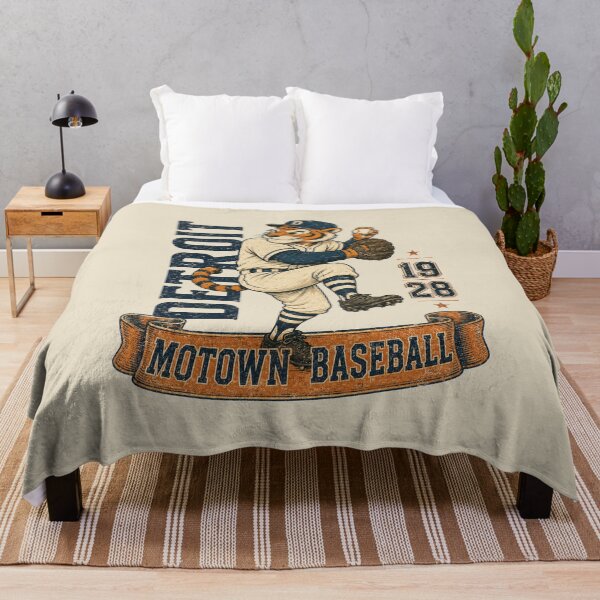 Item preview, Detroit Motown Baseball Vintage Tiger Mascot, Retro Baseball Fan Gift designed and sold by GhostDawgs.