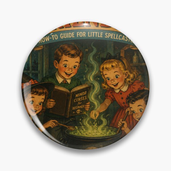 Item preview, Let's Summon Something Friendly Vintage Book Cover | Retro Halloween Dark Humor designed and sold by Mediagraphic.
