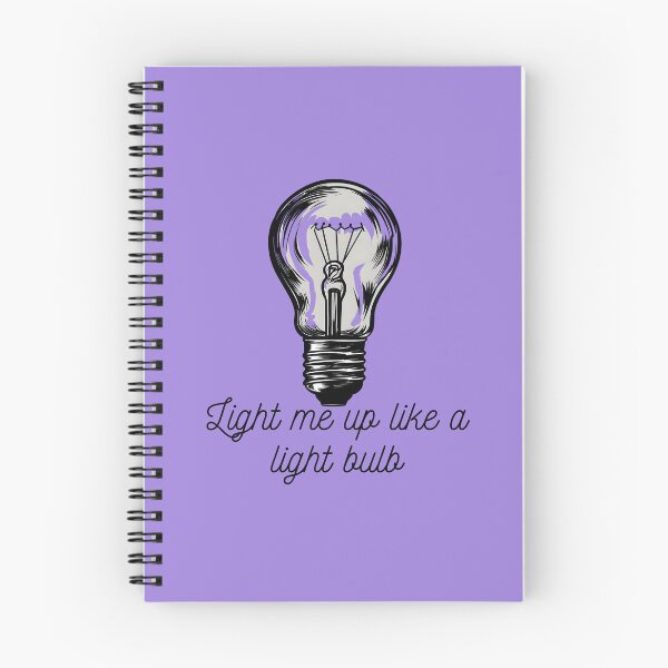 Item preview, LIGHT ME UP LIKE A LIGHT BULB designed and sold by infinitearte.