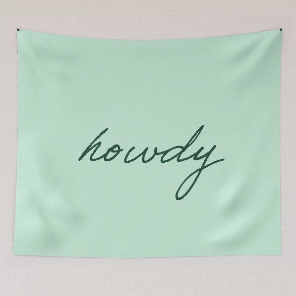 Item preview, Howdy Emerald Green designed and sold by titanic415.