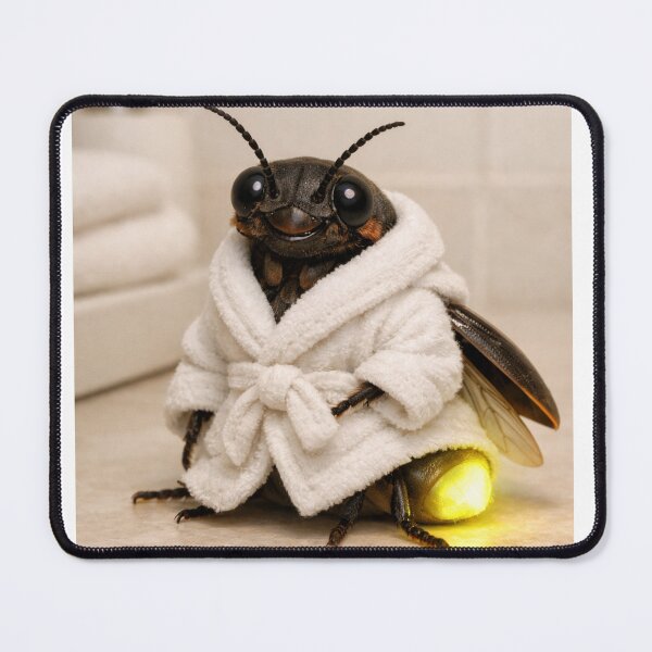 Item preview, Cozy Bathrobe Firefly designed and sold by Sillytoe.