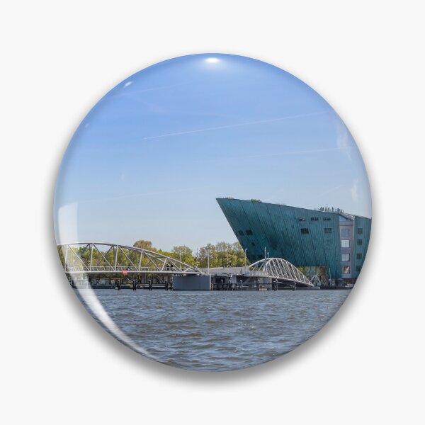 Item preview, Amsterdam Canal View with NEMO Science Museum designed and sold by jrtwynam.