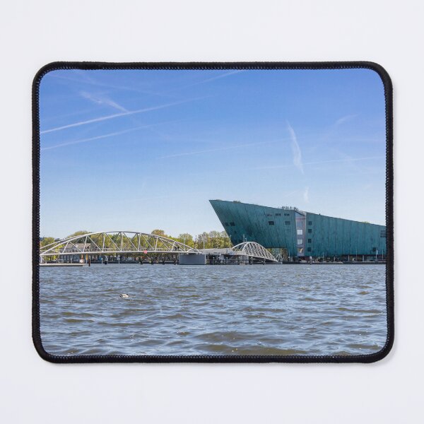Item preview, Amsterdam Canal View with NEMO Science Museum designed and sold by jrtwynam.