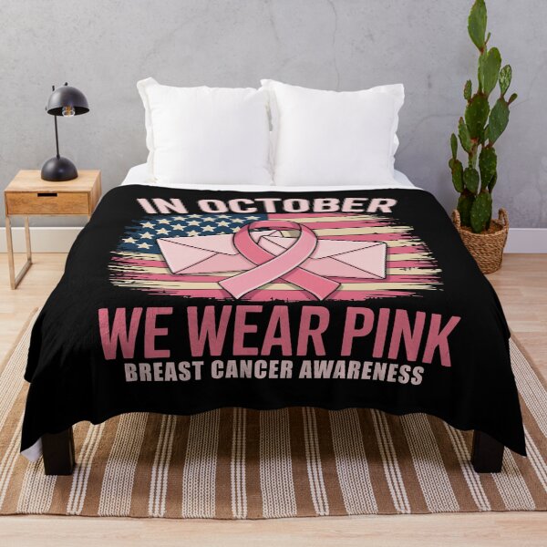 Item preview, In October We Wear Pink Breast Cancer Awareness | Postal Worker Pink Ribbon | USPS Support Gift designed and sold by 76Valeria.