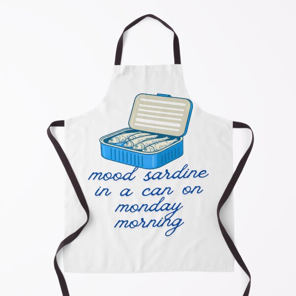 Item preview, TODAY I FEEL LIKE A SARDINE BOX MEME PHRASES 2 designed and sold by infinitearte.