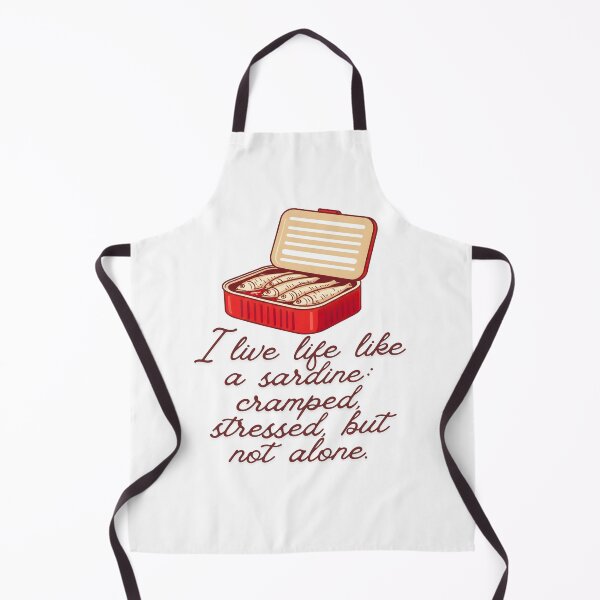 Item preview, TODAY I FEEL LIKE A SARDINE BOX MEME PHRASES designed and sold by infinitearte.