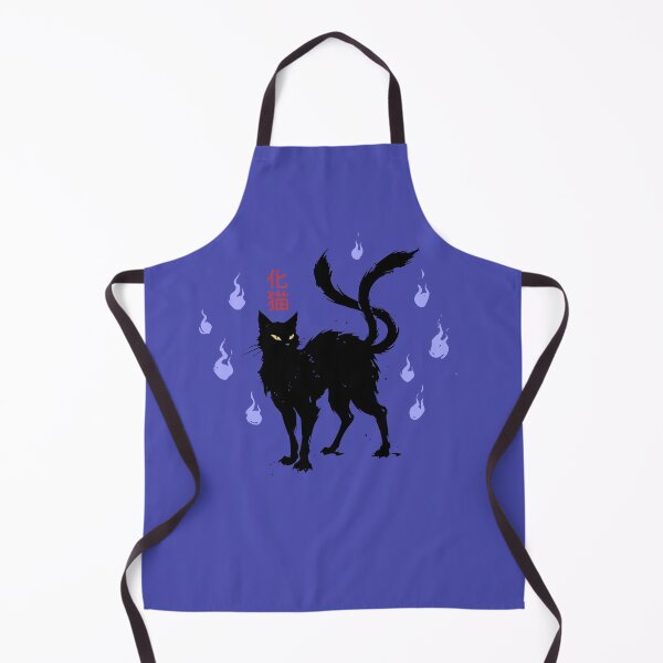 Item preview, Japanese Nekomata Demon Cat Sumi-e Illustration designed and sold by LinaValearte.