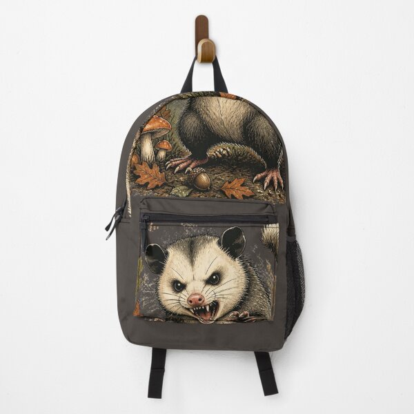 Item preview, Angry Possum Shirt, Funny Grumpy Opossum Tee, Woodland Animal Graphic T-Shirt, Retro Wildlife Gift for Men Women designed and sold by TrebdoraCrafts.