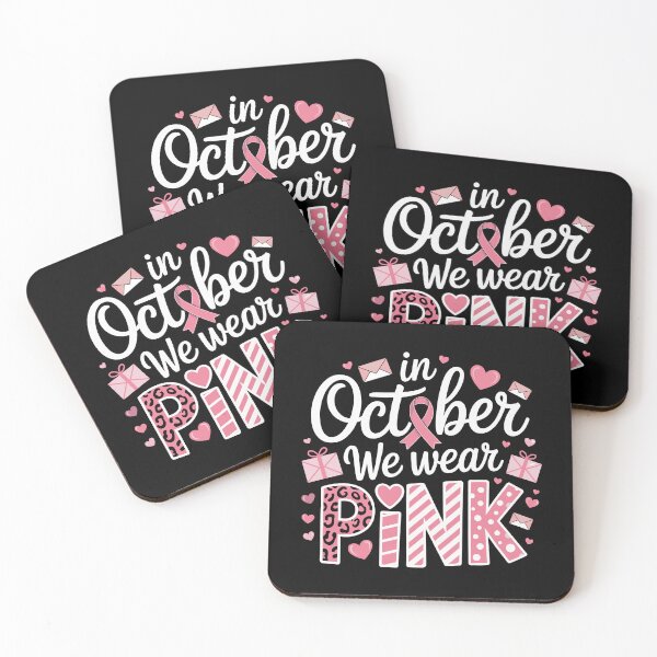 Item preview, In October We Wear Pink Breast Cancer Awareness  | Postal Worker Pink Ribbon | USPS Support Gift designed and sold by 76Valeria.