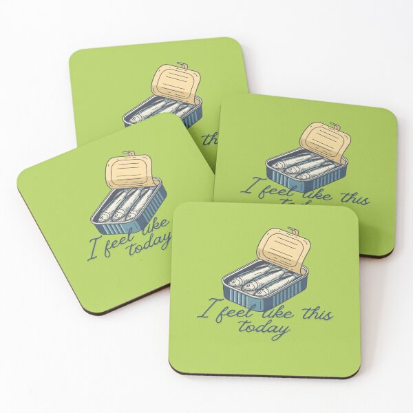 Item preview, TODAY I FEEL LIKE A SARDINE BOX designed and sold by infinitearte.