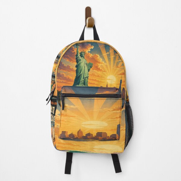 Item preview, Statue of Liberty Classic Poster Print | Symbol of Freedom | New York Wall Art designed and sold by GnuArt.