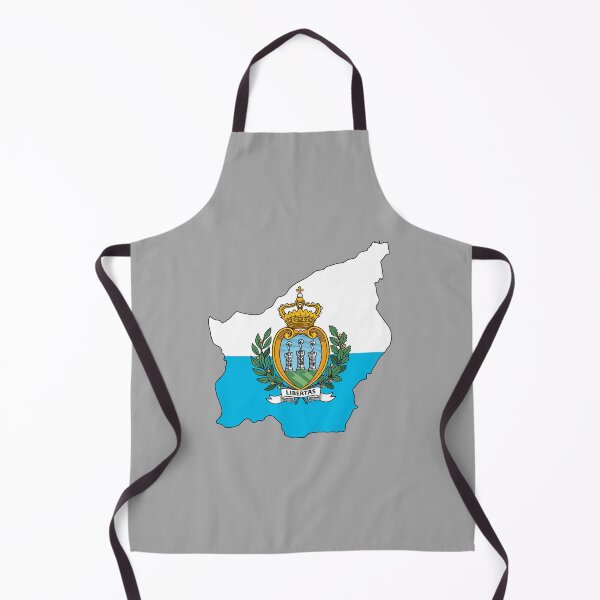 Item preview, Map of the flag of San Marino designed and sold by visual adventures.