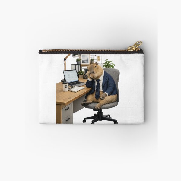 Item preview, Capybara Office Worker  designed and sold by Snurly.