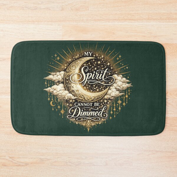 Item preview, My Spirit Cannot Be Dimmed | Celestial Moon Art designed and sold by 'VARI'.