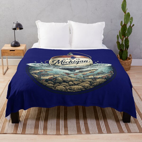 Item preview, Made in Michigan | Great Lakes Fishing designed and sold by FreshWaterWares.