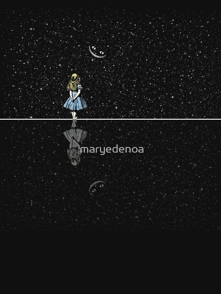 Alice In Wonderland Starry Night by maryedenoa