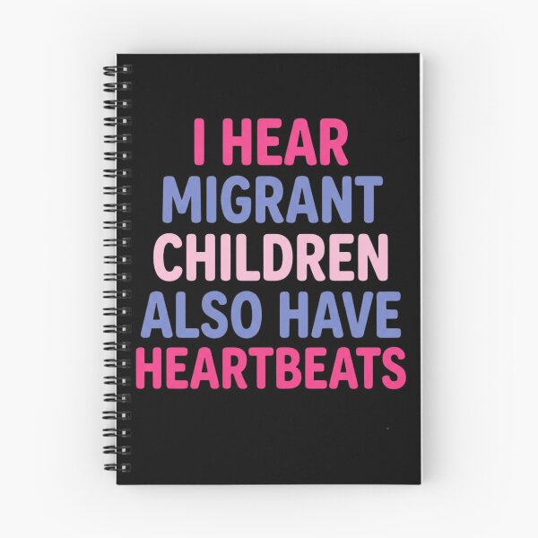 Item preview, I Hear Migrant Children Also Have Heartbeats Human Rights T-Shirt | Social Justice Advocacy Graphic Gift designed and sold by Trendably.
