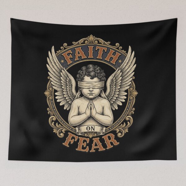 Item preview, Faith on Fear Design designed and sold by EzequielBC.