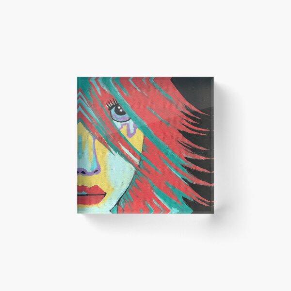 Item preview, Vibrant Woman Face designed and sold by Sartoris Art.