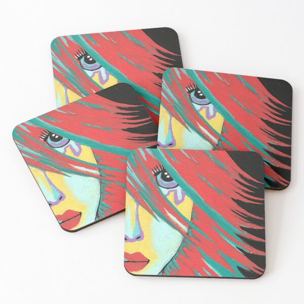 Item preview, Vibrant Woman Face designed and sold by Sartoris Art.